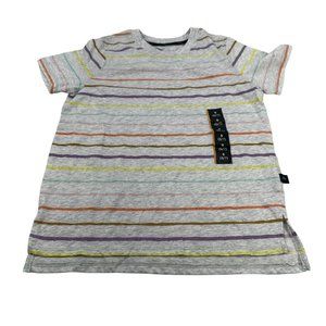 Art Class Boy's Size Small 6-7 Tee Shirt Short Sleeve Striped Multicolor New